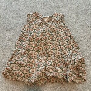 Roller Rabbit Dress Kids Toddler Girl‎ Size 2T Floral Cottagecore